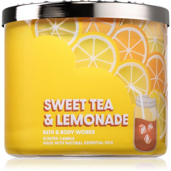 Bath & Body Works Bath & Body Works Sweet Tea & Lemonade mirisna svijeća 411 g