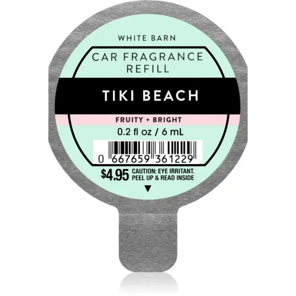 Bath & Body Works Bath & Body Works Tiki Beach miris za auto zamjensko punjenje 6 ml