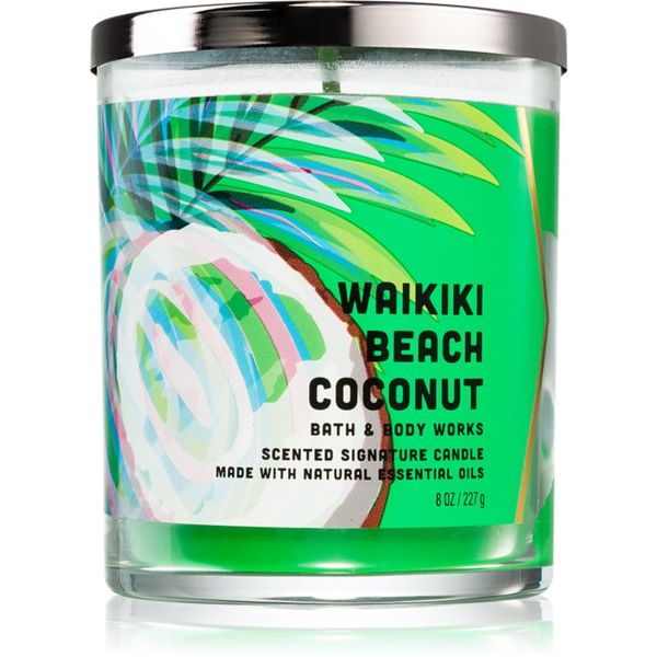 Bath & Body Works Bath & Body Works Waikiki Beach Coconut mirisna svijeća 227 g