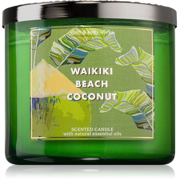 Bath & Body Works Bath & Body Works Waikiki Beach Coconut mirisna svijeća 411 g