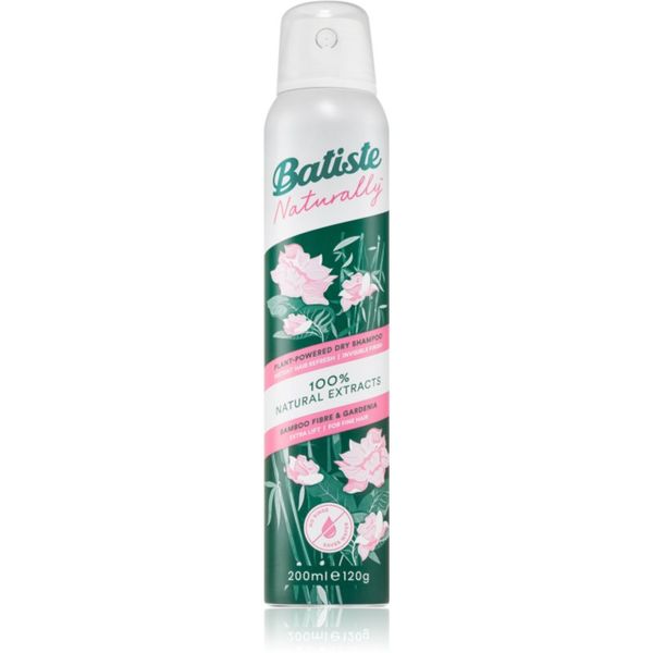 Batiste Batiste Naturally Bamboo & Gardenia suhi šampon za upijanje prekomjernog lučenja sebuma i osvježenje kose 200 ml