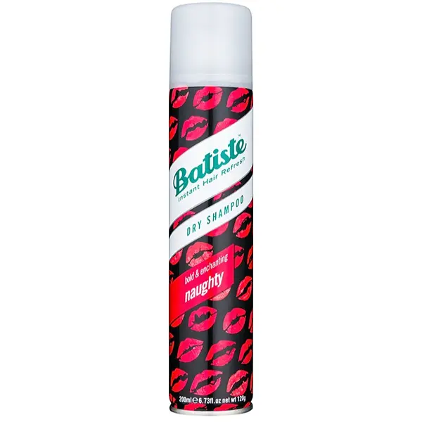 Batiste Batiste Naughty suhi šampon za upijanje prekomjernog lučenja sebuma i osvježenje kose 200 ml