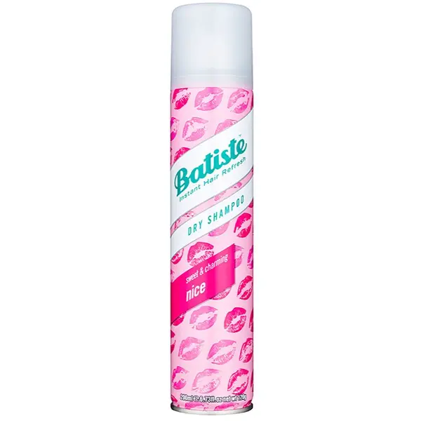 Batiste Batiste Nice suhi šampon za upijanje prekomjernog lučenja sebuma i osvježenje kose 200 ml