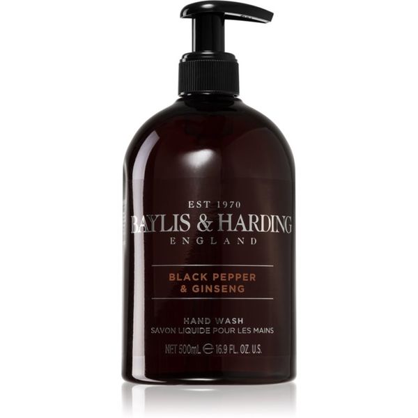 Baylis & Harding Baylis & Harding Black Pepper & Ginseng tekući sapun za ruke 500 ml