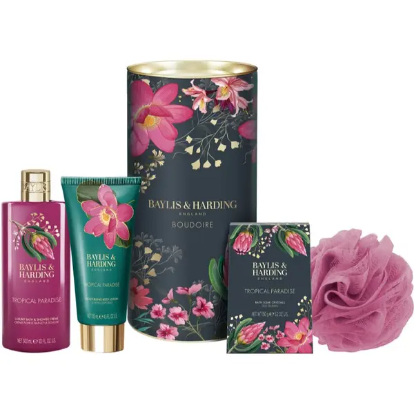 Baylis & Harding Baylis & Harding Boudoire Tropical Paradise poklon set metalna kutija