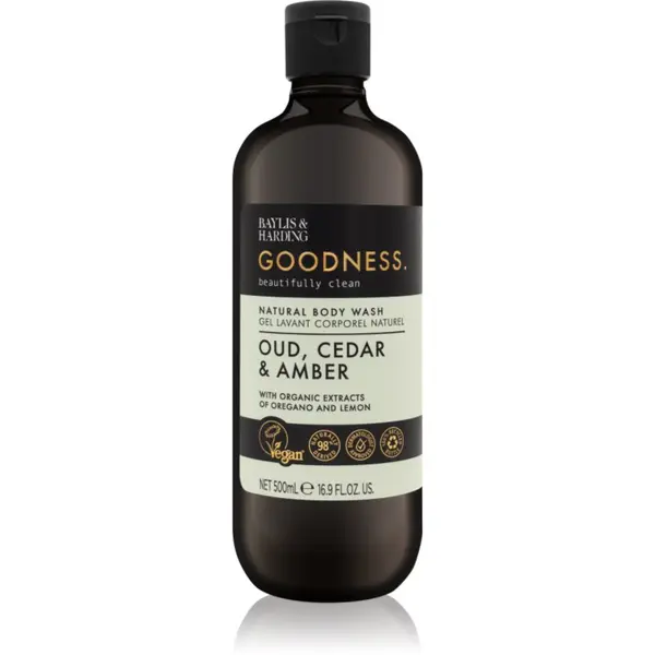 Baylis & Harding Baylis & Harding Goodness Oud, Cedar & Amber gel za tuširanje 500 ml