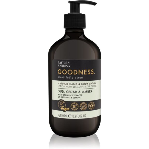 Baylis & Harding Baylis & Harding Goodness Oud, Cedar & Amber nježno mlijeko za tijelo 500 ml