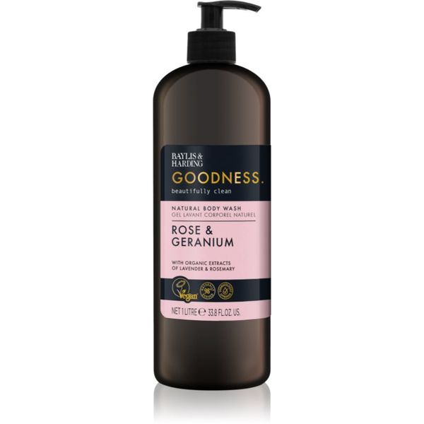 Baylis & Harding Baylis & Harding Goodness Rose & Geranium gel za tuširanje 1000 ml