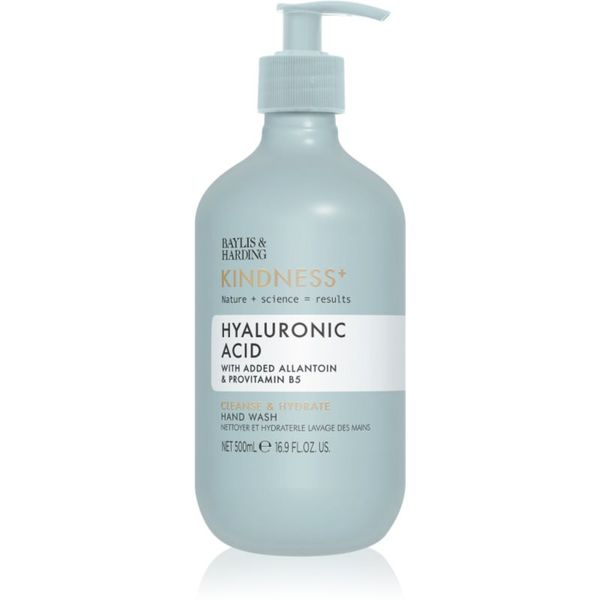 Baylis & Harding Baylis & Harding Kindness+ Hyaluronic Acid tekući sapun za ruke s hidratantnim učinkom parfemi Pear & Neroli 500 ml