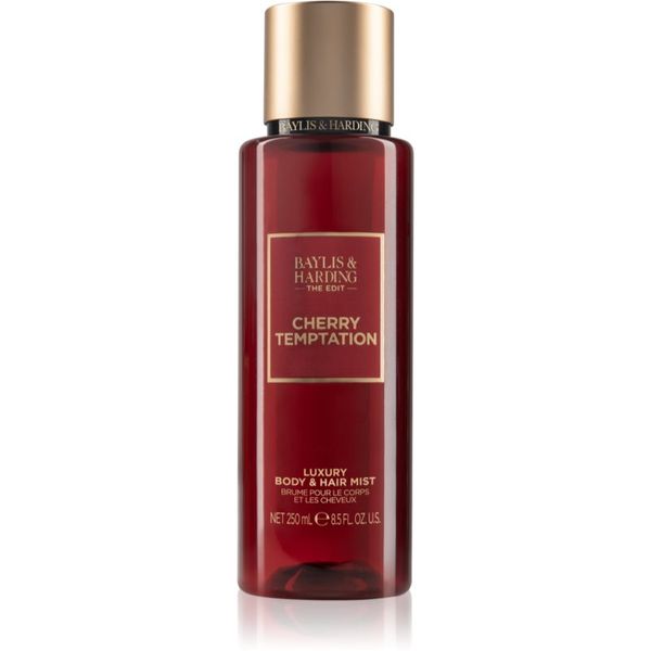 Baylis & Harding Baylis & Harding The Edit Cherry Temptation parfumirani sprej za tijelo Cherry, Jasmin & Sandalwood 250 ml