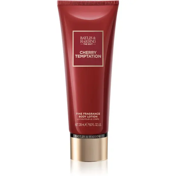 Baylis & Harding Baylis & Harding The Edit Cherry Temptation parfumirano mlijeko za tijelo za žene Cherry, Jasmin & Sandalwood 236 ml