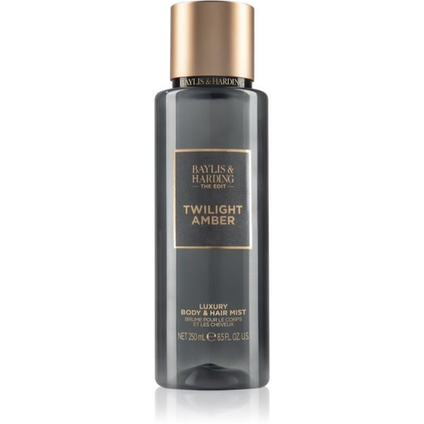 Baylis & Harding Baylis & Harding The Edit Twilight Amber parfumirani sprej za tijelo Amber, Vertiver & Vanilla 250 ml