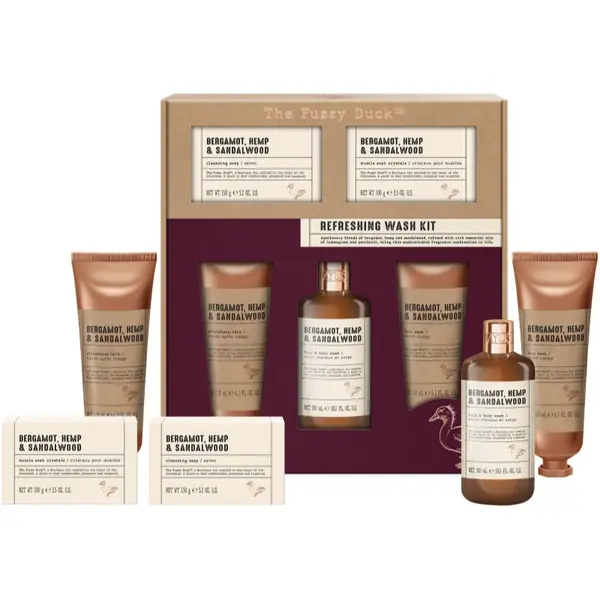 Baylis & Harding Baylis & Harding The Fuzzy Duck Bergamot, Hemp & Sandalwood poklon set za muškarce