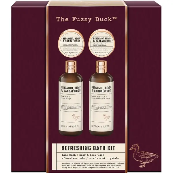 Baylis & Harding Baylis & Harding The Fuzzy Duck Bergamot, Hemp & Sandalwood poklon set za muškarce