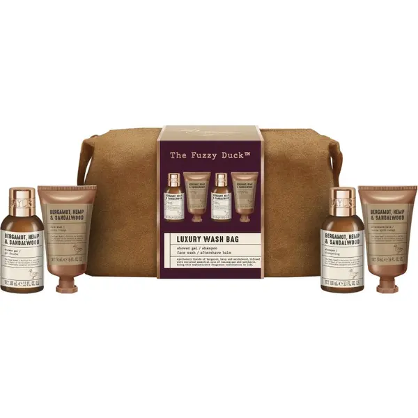 Baylis & Harding Baylis & Harding The Fuzzy Duck Bergamot, Hemp & Sandalwood poklon set za putovanje