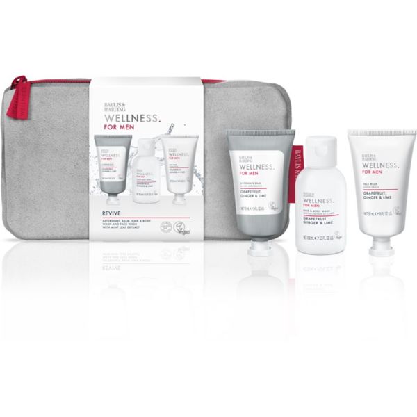 Baylis & Harding Baylis & Harding Wellness. For Men Revive poklon set Grapefruit, Ginger & Lime (za tijelo i lice) za muškarce