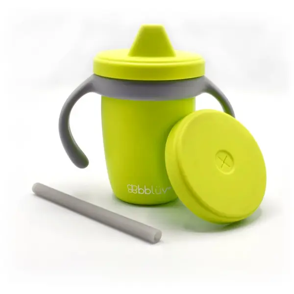 BBLÜV BBLÜV Sippy Küp šalica za učenje pijenja Lime 4m+ 240 ml