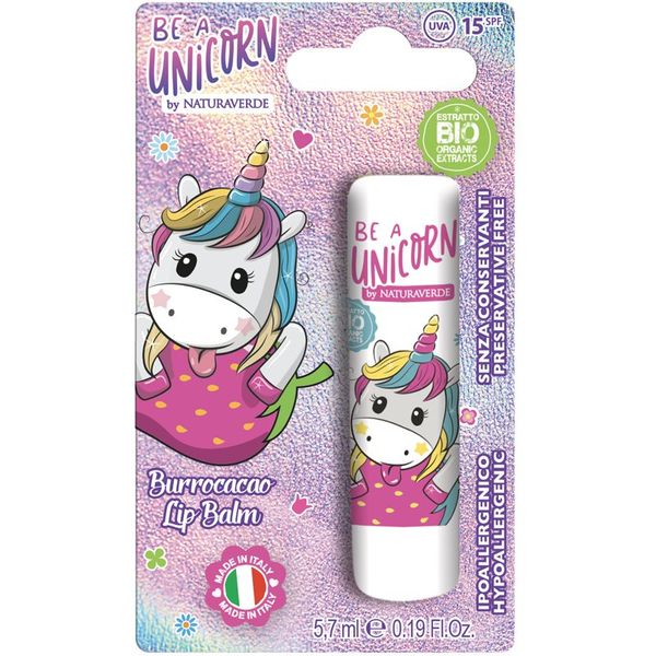 Be a Unicorn Be a Unicorn Naturaverde Lip Balm balzam za usne za djecu strawberry 5,7 ml