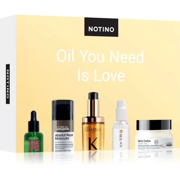 Beauty Beauty Discovery Box Notino Oil You Need Is Love set za sve tipove kose