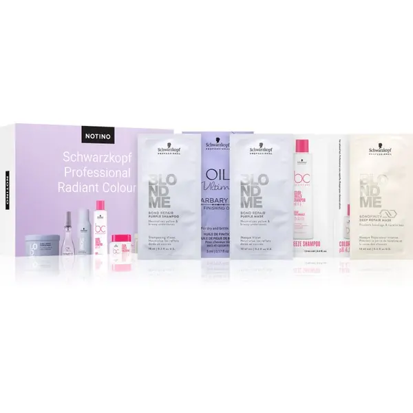 Beauty Beauty Discovery Box Notino Schwarzkopf Radiant Colour set za žene 1 kom