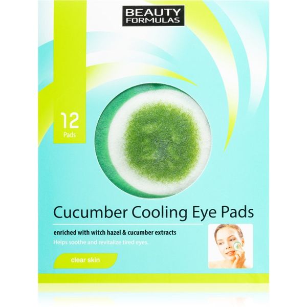 Beauty Formulas Beauty Formulas Clear Skin Cucumber Cooling regenerirajuća maska za oči 12 kom