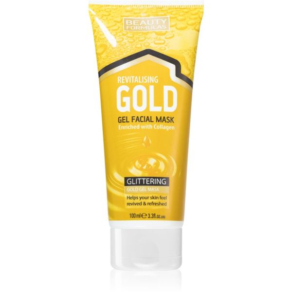 Beauty Formulas Beauty Formulas Gold gel maska s kolagenom 100 ml
