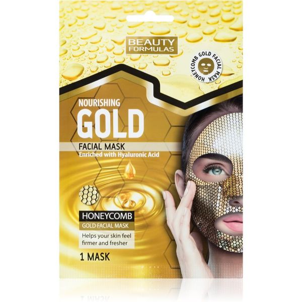 Beauty Formulas Beauty Formulas Gold hranjiva sheet maska s hijaluronskom kiselinom 1 kom