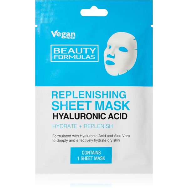 Beauty Formulas Beauty Formulas Hyaluronic Acid hranjiva sheet maska 1 kom