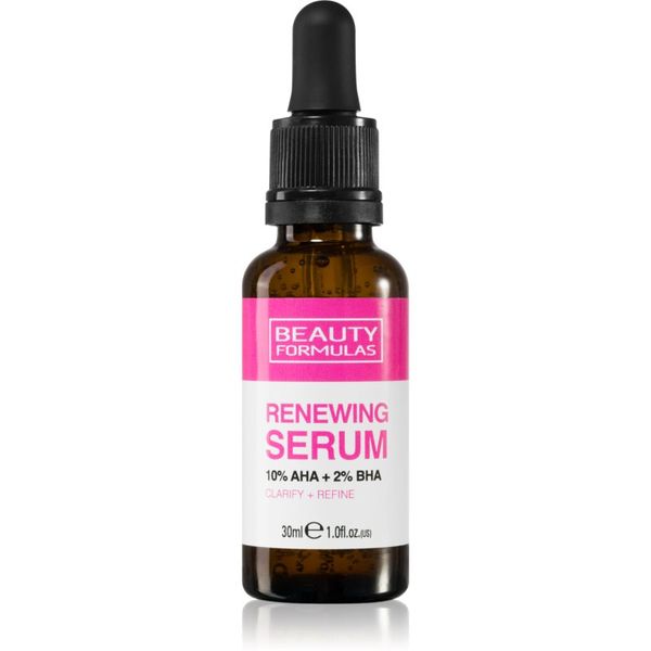 Beauty Formulas Beauty Formulas Renewing 10% AHA + 2% BHA obnavljajući serum 30 ml