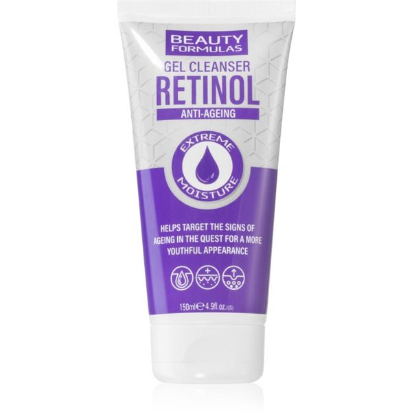 Beauty Formulas Beauty Formulas Retinol gel za dubinsko čišćenje protiv bora 150 ml