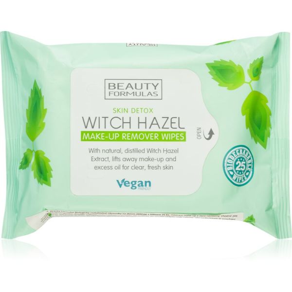 Beauty Formulas Beauty Formulas Witch Hazel maramice za čišćenje i skidanje make-upa 25 kom