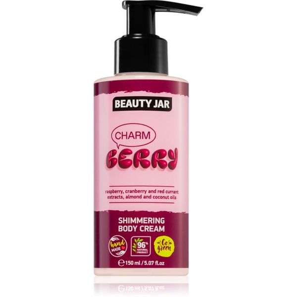 Beauty Jar Beauty Jar Berry Charm svjetlucava krema s hranjivim učinkom 150 ml