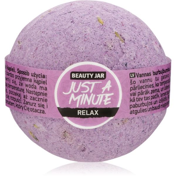 Beauty Jar Beauty Jar Just A Minute Relax bomba za kupanje s lavandom 150 g