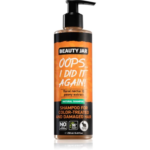 Beauty Jar Beauty Jar Oops...I Did It Again! njegujući šampon za obojenu i oštećenu kosu 250 ml