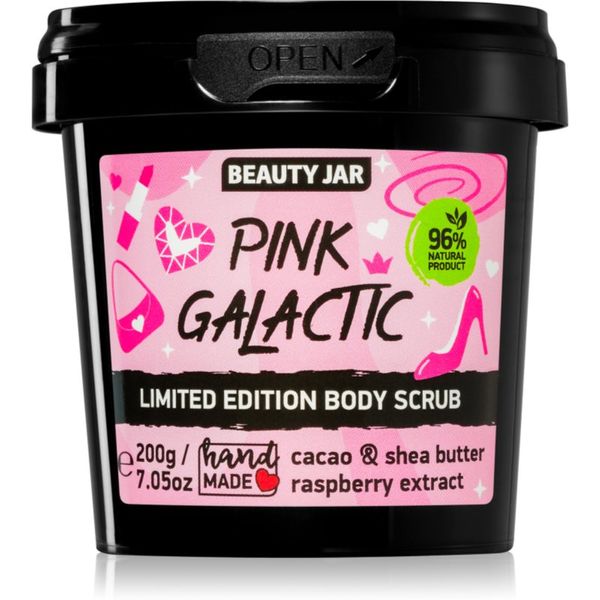 Beauty Jar Beauty Jar Pink Galactic hranjivi piling za tijelo 200 g