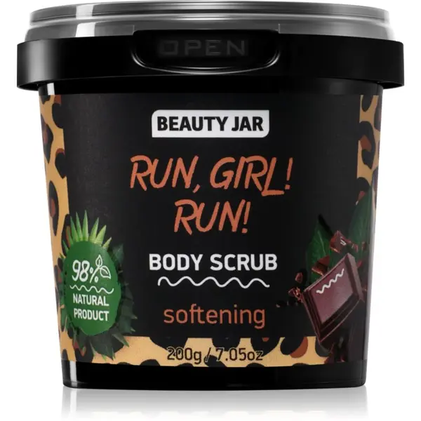 Beauty Jar Beauty Jar Run, Girl! Run! zaglađujući piling za tijelo s vitaminom E 200 g