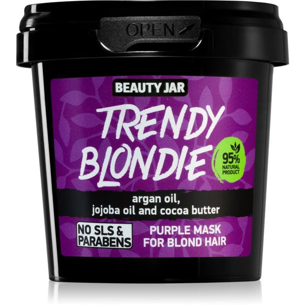 Beauty Jar Beauty Jar Trendy Blondie maska za prirodnu neutralizaciju za plavu kosu 150 ml
