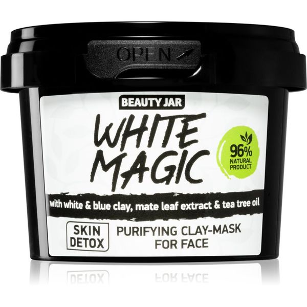Beauty Jar Beauty Jar White Magic maska za čišćenje lica s hidratantnim učinkom 120 ml