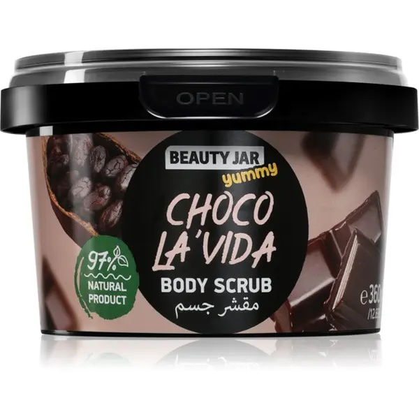 Beauty Jar Beauty Jar Yummy Choco La'vida piling za tijelo 360 g