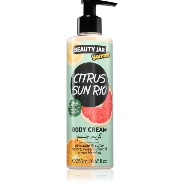 Beauty Jar Beauty Jar Yummy Citrus Sun Rio krema za tijelo 250 ml