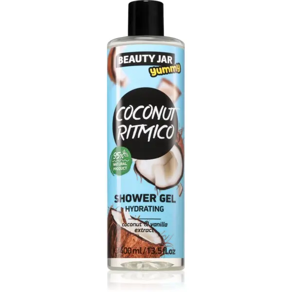 Beauty Jar Beauty Jar Yummy Coconut Ritmico hidratantni gel za tuširanje 400 ml