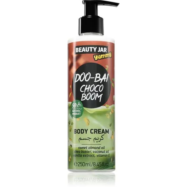 Beauty Jar Beauty Jar Yummy Doo-Bai Choco Boom krema za tijelo 250 ml
