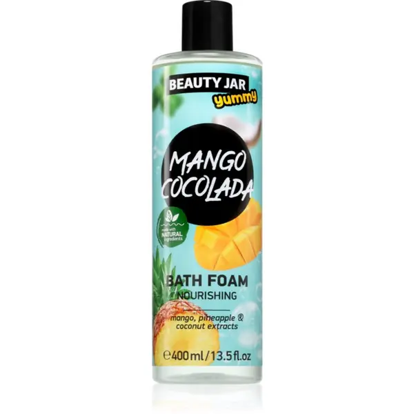 Beauty Jar Beauty Jar Yummy Mango Cocolada pjena za kupanje s hranjivim učinkom 400 ml