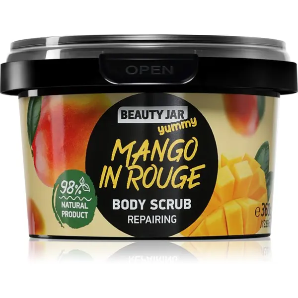 Beauty Jar Beauty Jar Yummy Mango in Rouge piling za tijelo 360 g