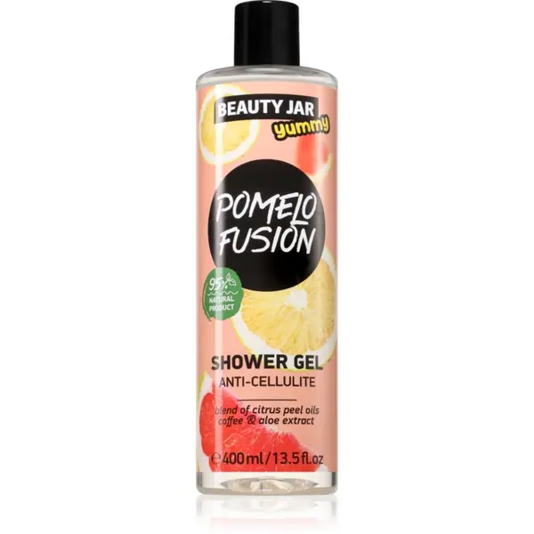 Beauty Jar Beauty Jar Yummy Pomelo Fusion osvježavajući gel za tuširanje protiv celulita 400 ml