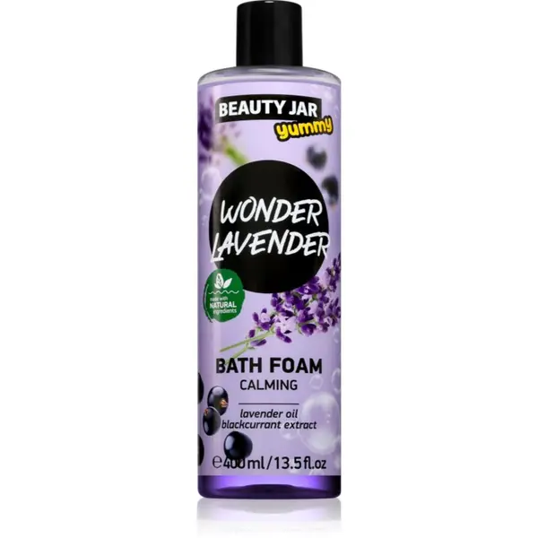Beauty Jar Beauty Jar Yummy Wonder Lavender pjena za kupanje s umirujućim djelovanjem 400 ml