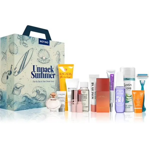 Beauty Beauty Summer Calendar 2026 – Unpack Summer poklon set za putovanje za žene