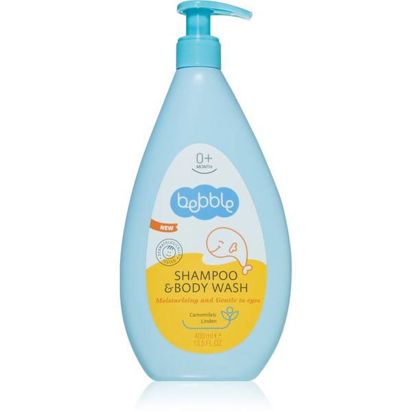 Bebble Bebble Shampoo & Body Wash Camomile & Linden šampon i gel za pranje 2 u 1 za djecu 400 ml
