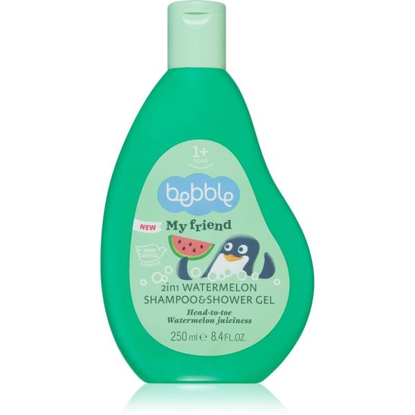 Bebble Bebble Strawberry Shampoo & Shower Gel Watermelon šampon i gel za tuširanje 2 u 1 za djecu 250 ml