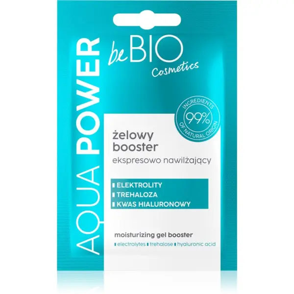 beBIO beBIO AQUA POWER osvježavajući hidratantni booster 10 ml
